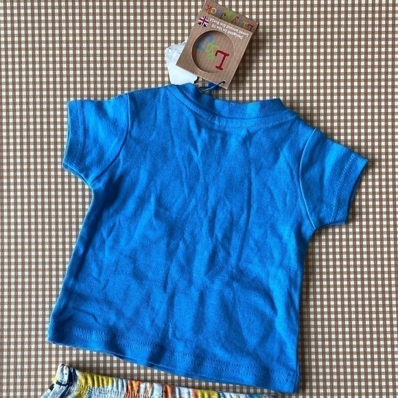 Lily & Jack animals printed shorts set. Baby boy Size 3-6 months.Zoo animals NWT - Picture 6 of 12
